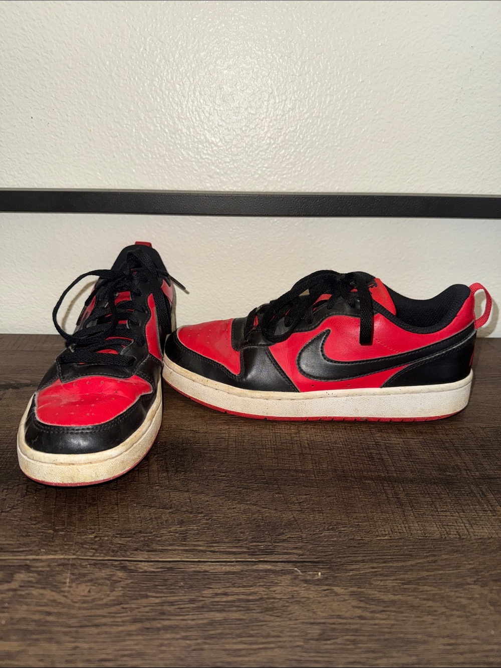 Nike Kids Court Borough Low Recraft Sneakers size 6.5Y